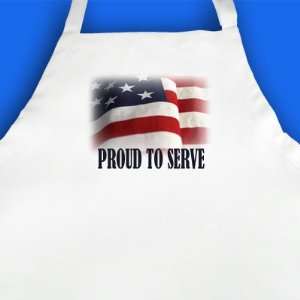  Proud to Serve Printed Apron