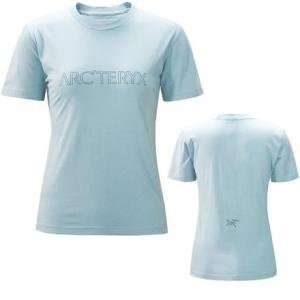  Arcteryx Outline Logo T Shirt   Short Sleeve   Womens 