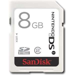   Card, SDHC, 8GB, Class 2, Gaming, Nintendo DSi