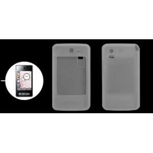   White Silicone Skin Case for Samsung Tocco F480 F488: Electronics