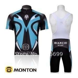  2011 bianchi short sleeve cycling jerseys and bib shorts 