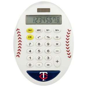   Minnesota Twins White Baseball Pro Grip Calculator