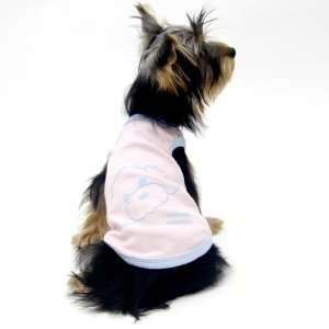   Designer Dog Apparel   Aidan Tank   Color: Pink, Size: M: Pet Supplies