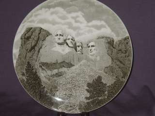 Johnson Brothers Mt Rushmore Memorial Collector Plate  