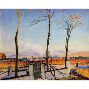 Hand Made Oil Reproduction   Alfred Sisley   24 x 20 inches   Winter 