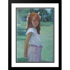  Banks, Allan R. 19x24 Framed and Double Matted Little Red 