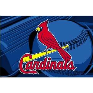  Saint Louis Cardinals MLB Tufted Rug (39x59) Sports 