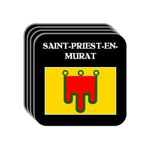  Auvergne   SAINT PRIEST EN MURAT Set of 4 Mini Mousepad 
