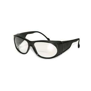   black hawk bifocal clear safety glasses 1.5 power: Sports & Outdoors