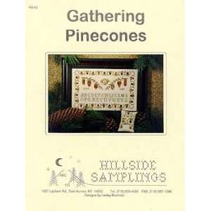  Gathering Pinecones   Cross Stitch Pattern Arts, Crafts 