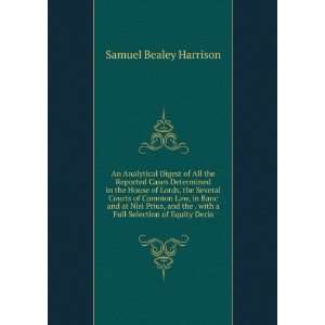   with a Full Selection of Equity Decis Samuel Bealey Harrison Books