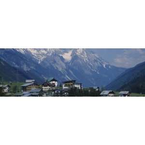  on a Landscape and a Mountain Range in the Background, St. Anton 