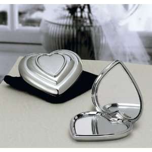   Mirror in velvet pouch   Wedding Favor / Wedding Party Supplies Home