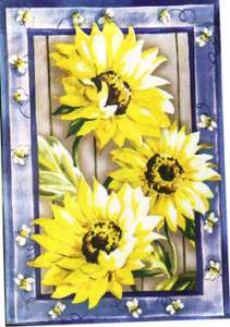   Country Sunflower Decorative Large Garden Flag 746851135873  