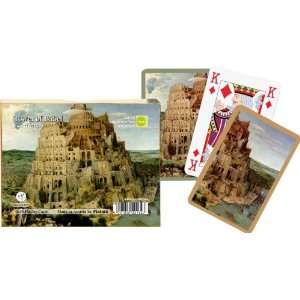  Tower of Babel   Double Deck Playing Cards Toys & Games