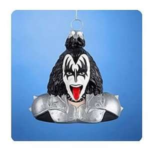   KISS Gene Simmons Demon Bust Glass Ornament: Home & Kitchen