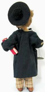 Vintage Klumpe Judge Lawyer Doll with Scales of Justice  