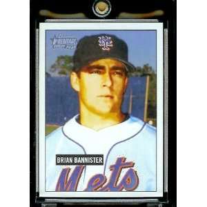 2005 Bowman Heritage # 247 Brian Bannister Rookie New York Mets 
