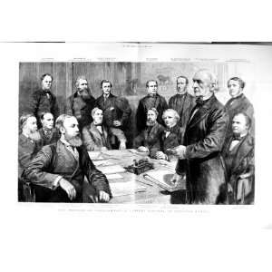   1884 CABINET COUNCIL DOWNING STREET PARLIAMENT DERBY