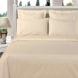  Olympic Queen Stripe Ivory 300 Thread count 100% Egyptian 