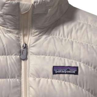 PATAGONIA DOWN SWEATER 800 FILL GOOSE JACKET PEARL WHITE AUTHENTIC 