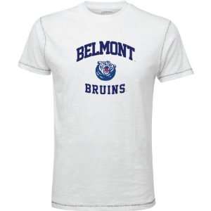  Belmont Bruins White Aptitude Vintage T Shirt Sports 
