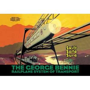  The George Bennie 12x18 Giclee on canvas