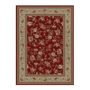  Concord Global Rugs Ankara Collection Floral Garden Red 