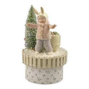 EASTER EGG HUNT Bunny Girl Figurine Bethany Lowe NEW:  Home 
