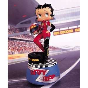  Betty Boop Musical Figurine Race Car Driver Betty