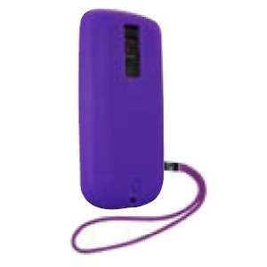  MyTouch OEM 3G Purple Gel Skin + Wrist Strap Cell Phones 