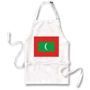  Maldives Flag Apron 