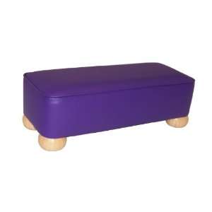   Footstool with 2 Bun Feet by NW Enterprises, Inc.