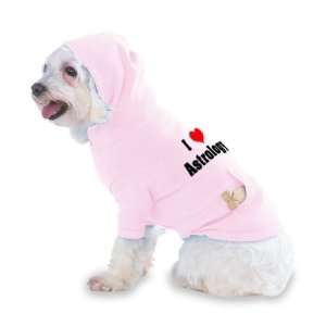  I Love/Heart Astrology Hooded (Hoody) T Shirt with pocket 