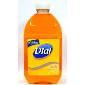 Dial Gold Antibacterial Hand Soap with Moisturizer, 50 Oz Refill (Case 