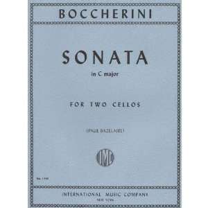  Boccherini, Luigi   Sonata In C Major G. 74 for Two Cellos 