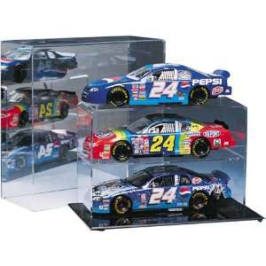  Caseworks Three 1:24 Diecast Cars Display Case with Mirror 