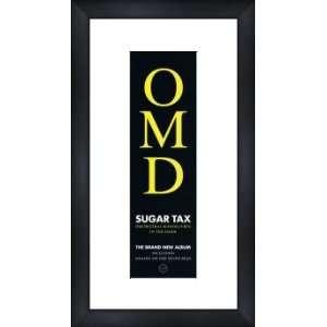  OMD Sugar Tax   Custom Framed Original Ad   Framed Music 