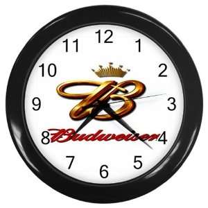  Budweiser Beer Logo New Wall Clock Size 10 Free Shipping 