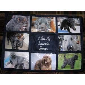  I Love My Bouvier Des Flandres Personalized Photo Tote Bag 