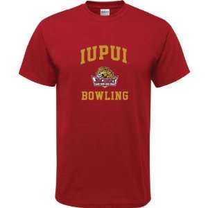   Jaguars Cardinal Red Youth Bowling Arch T Shirt: Sports & Outdoors
