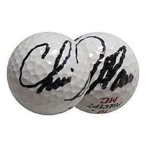  Chris DiMarco Autographed Golf Ball   Autographed Golf 