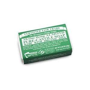  Dr. Bronners Almond Bar Soap Organic Body Cleansers 