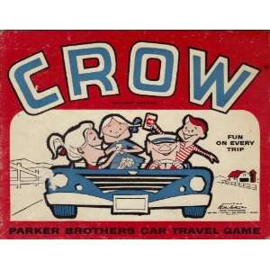  Crow Parker Brothers Car Travel Game 1959 