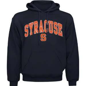  Syracuse Orange Navy Acid Washed Mascot Hooded Sweatshirt 