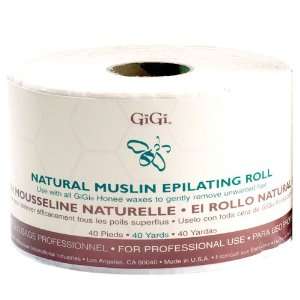  GiGi Natural Muslin Roll (Pack of 2) Beauty