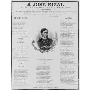  Rizal,1861 1896,Execution Anniversary,Philippines,Rizal Day,Holiday 