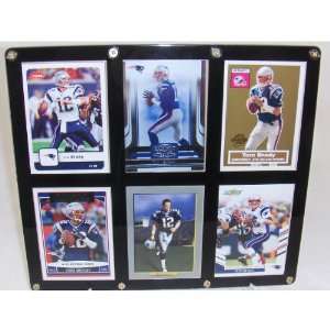  Burbank Sportscards New England Patriots Tom Brady  6 Card 