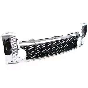06 09 Land Rover Range Rover HSE Front and Side Vent Grille Chrome 