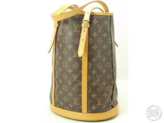 AUTHENTIC PRE OWNED LOUIS VUITTON MONOGRAM LARGE BUCKET GM TOTE BAG 